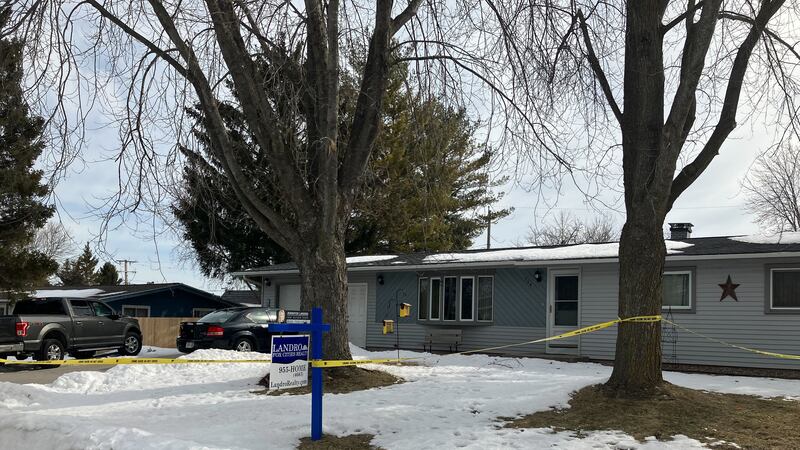Picture of involved house in Hortonville.