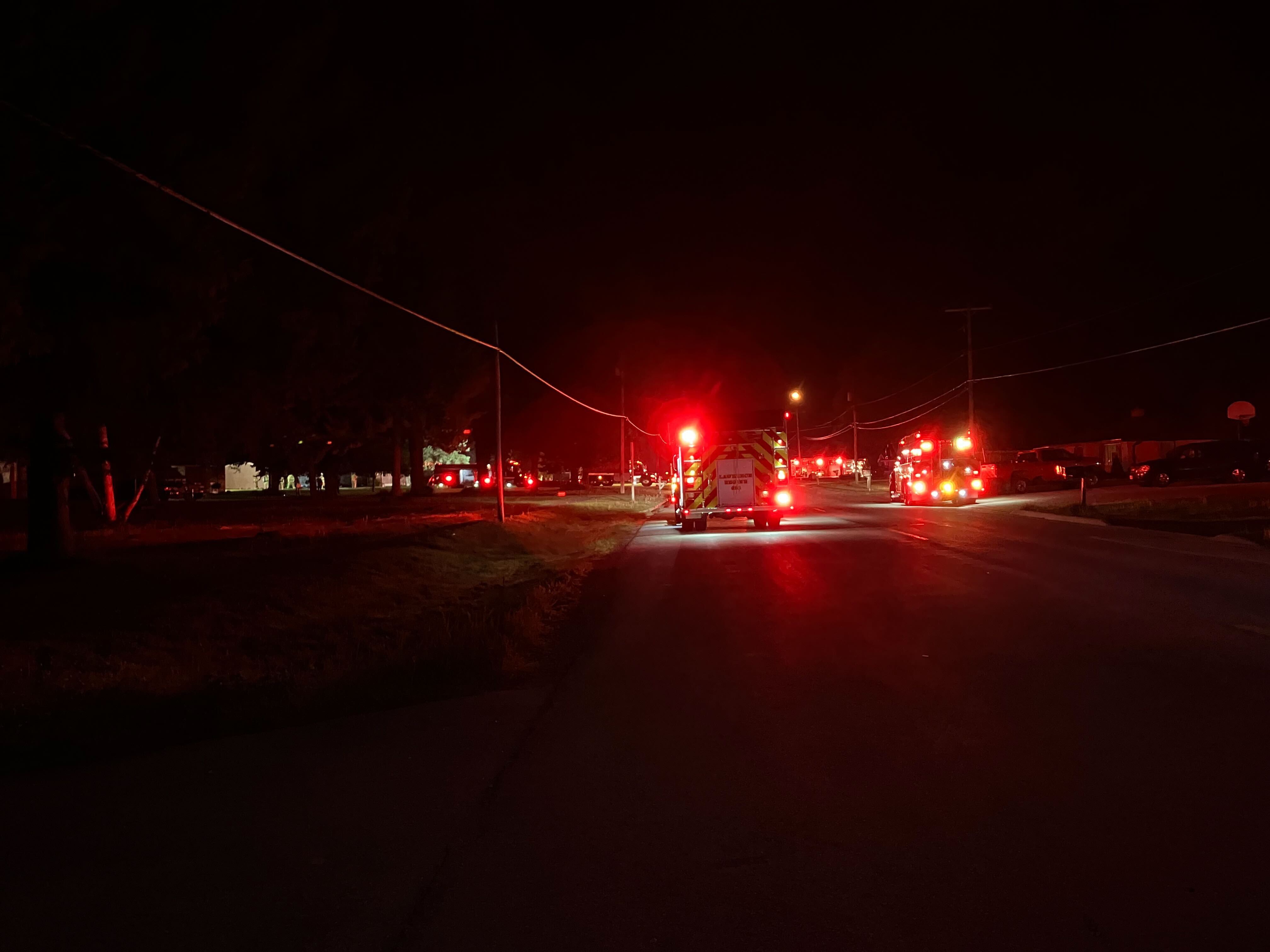 Several fire departments respond for house fire in Wrightstown - Vimarsana News