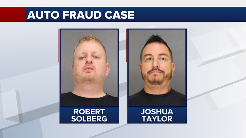 Robert Solberg and Joshua Taylor. Photos: Brown County Jail