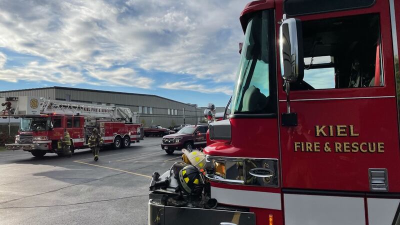 Kiel Fire & Rescue responded to a fire at a cornfield in the Town of Schleswig on Thursday.