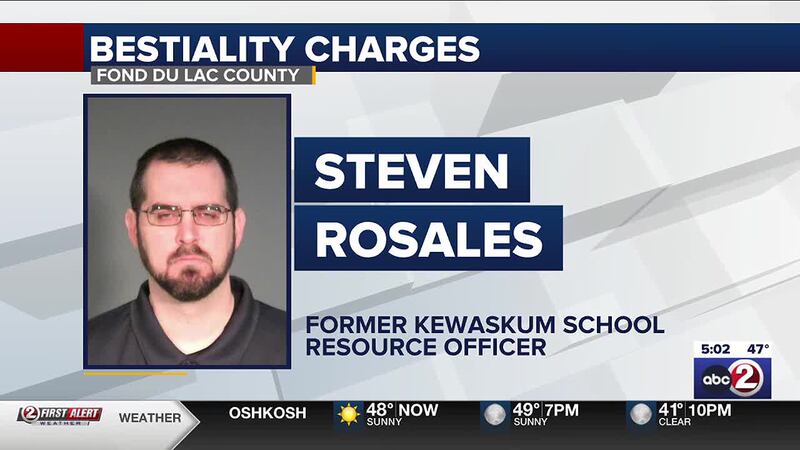 $100,000 bond set for former school resource officer charged with bestiality