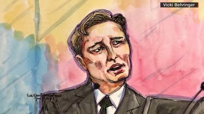 Twitter CEO Elon Musk takes the stand again in his Tesla trial for the third day.