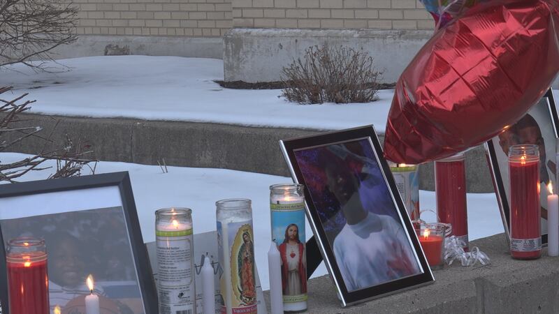 Held outside Beloit Memorial High School