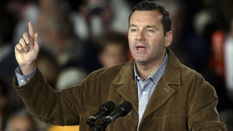 FILE - Wisconsin Republican U.S. Senate candidate Tim Michels speaks before an event Oct. 15,...